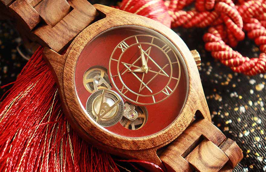 Red jasper & Sandalwood